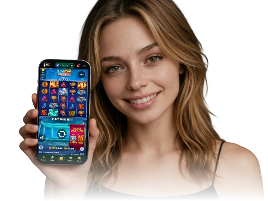 Мобильная версия Eva Casino